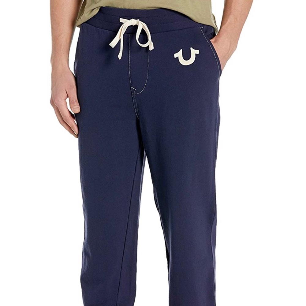 True Religion Men's Classic Logo Jogger Sweatpant